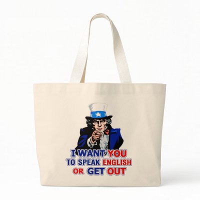I Want You To Speak English Or Get Out Tote Bag by Speak_English