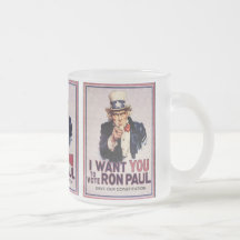I Wan't You to Vote RON PAUL Save our Constitution Mug