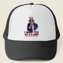 I Want You Trucker Hat by ruderetro I Want You Trucker Hat
