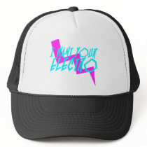 I Want Your Electro Trucker Cap hats