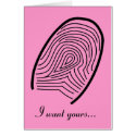 I Want Yours... - Valentine's Card by Horseshoes3 I Want Yours... - Valentine's Card