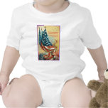 I Was born an American Baby Bodysuits