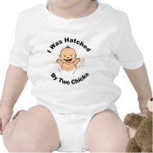 I was hatched by two chicks tshirt