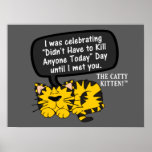 I was having a great day until I saw you posters