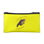 I Was Made for Fishing Makeup Bag