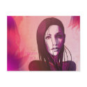 I was never real to you Postcard by Mered1th I was never real to you Postcard