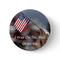 I Was On The Mall inauguration button