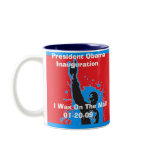 I Was On The Mall inauguration Mug