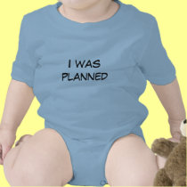 I was planned shirt for triplets t-shirts