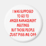 I Was Supposed To Go To Anger Management Magnets