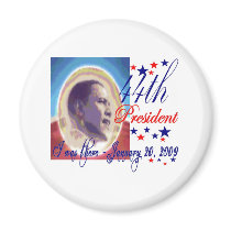 I was there 1 20 09 Inauguration Day 44th Presiden Fridge Magnet