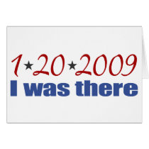 I was There 1-20-09 Obama Cards
