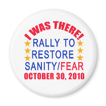 I WAS THERE at the Rally to Restore Sanity Tshirt Refrigerator Magnets