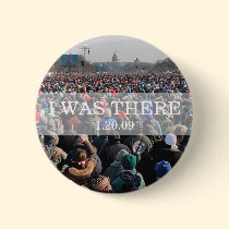 I WAS THERE: Crowd at Inauguration Ceremony buttons
