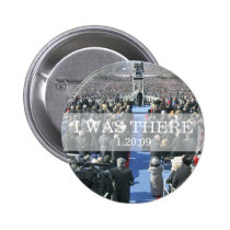 I WAS THERE: Crowd at Inauguration Ceremony buttons