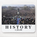 I WAS THERE: Crowd at Inauguration Ceremony mousepads by BeezKneez I WAS THERE: Crowd at Inauguration Ceremony mousepads