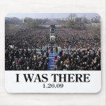 I WAS THERE: Crowd at Inauguration during Ceremony mousepads