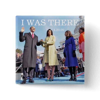 I WAS THERE: Obama Family at Inaugural Ceremony Pins by BeezKneez