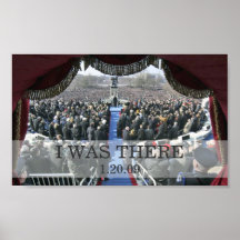 I WAS THERE: President Obama Inauguration Speech Print