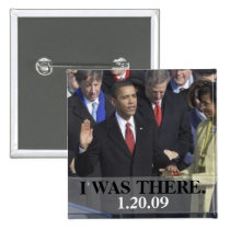 I WAS THERE - President Obama Swearing In buttons