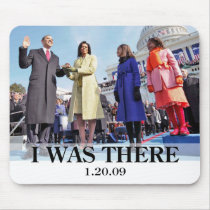 I WAS THERE: President Obama Swearing In Ceremony mousepads