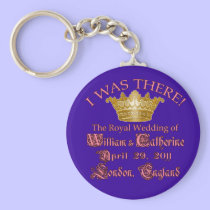 I Was There  Royal Wedding Memorabilia keychains