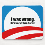I was wrong. He's worse than Carter Mouse Pads