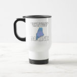 I wasn't born here...Maine Coffee Mug