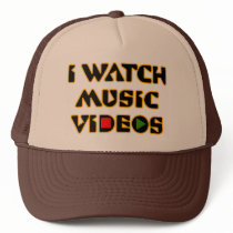 I WATCH MUSIC VIDEOS hats by nassosvakalis I WATCH MUSIC VIDEOS hats