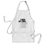 I Wax My Twig aprons