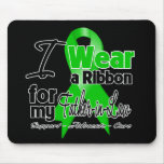 I Wear a Green Ribbon For My Father-in-Law Mousepads