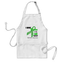 I Wear a Green Ribbon For My Twin Sister BMT/SCT Aprons