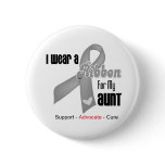 I Wear a Grey Ribbon For My Aunt buttons