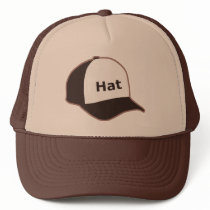 I Wear a Hat brown version by Cheesefactory I Wear a Hat brown version