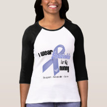 I Wear a Periwinkle Ribbon For My Mommy Tshirt