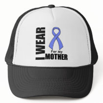 I Wear a Periwinkle Ribbon For My Mother hats by shopforawareness I Wear a Periwinkle Ribbon For My Mother hats