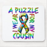 I Wear A Puzzle for my Cousin Mousepads I Wear A Puzzle for my Cousin Mousepads
