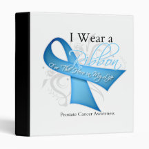I Wear a Ribbon For My Hero - Prostate Cancer Binder