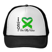 I Wear a Ribbon For My Hero SCT/BMT Survivors Mesh Hats