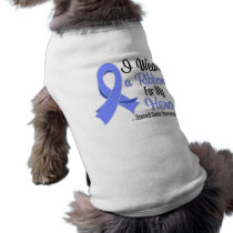 I Wear a Ribbon For My Hero - Stomach Cancer Dog Clothing