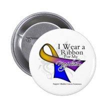 I Wear a Ribbon For My Nephew - Bladder Cancer Pins