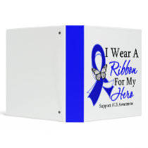 I Wear a Ribbon HERO ALS Disease Binder