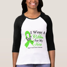 I Wear A Ribbon HERO Lyme Disease Tee Shirt