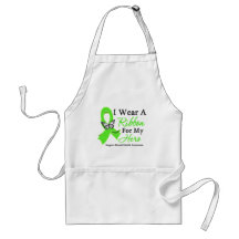 I Wear A Ribbon Hero Mental Health Awareness Apron