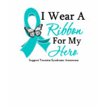 I Wear A Ribbon HERO Tourette Syndrome T Shirt