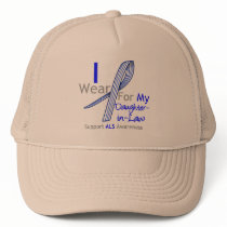 I Wear ALS Ribbon For My Daughter-in-Law hats by giftsforawareness I Wear ALS Ribbon For My Daughter-in-Law hats