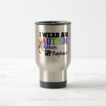 I Wear An Autism Ribbon For My Nephew Mugs