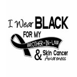 I Wear Black For My Brother-In-Law 42 Skin Cancer T-shirts