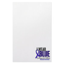 I Wear Blue Awareness 10 Rheumatoid Arthritis RA Customized Stationery