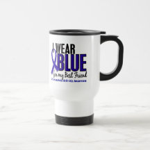 I Wear Blue Best Friend 10 Rheumatoid Arthritis RA Coffee Mug